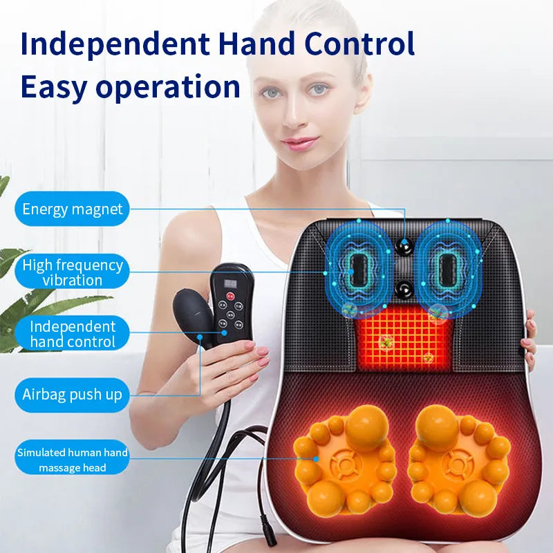 Electric Head / Neck Massager with Heating Function