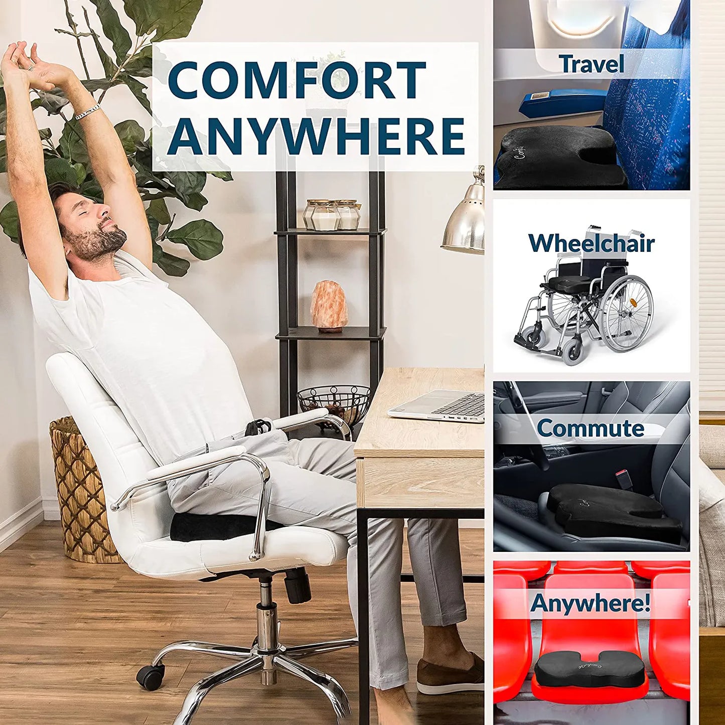 Gel Memory Foam Cushion