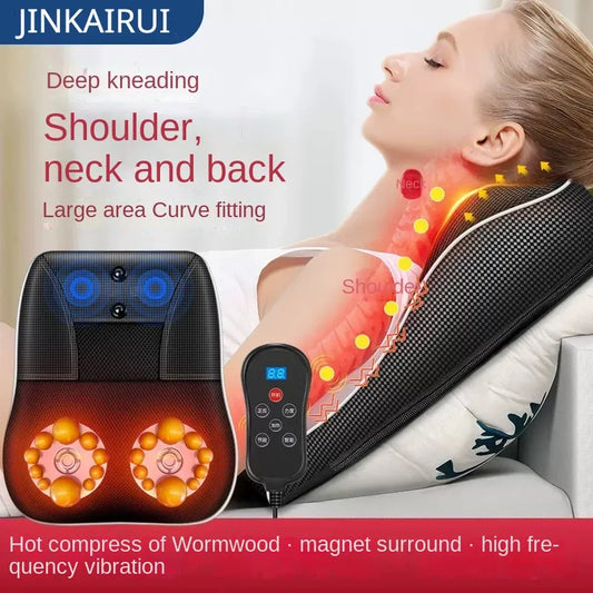 Electric Head / Neck Massager with Heating Function