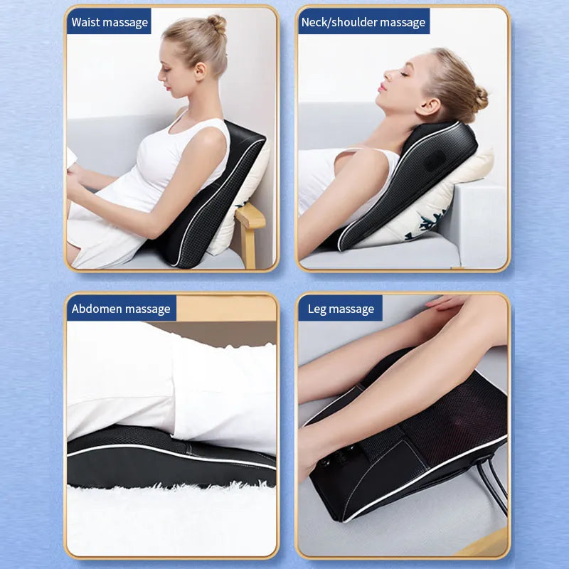 Electric Head / Neck Massager with Heating Function
