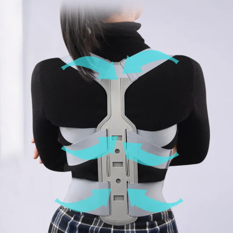 Posture Pro: Adjustable Alloy Bar Corrector